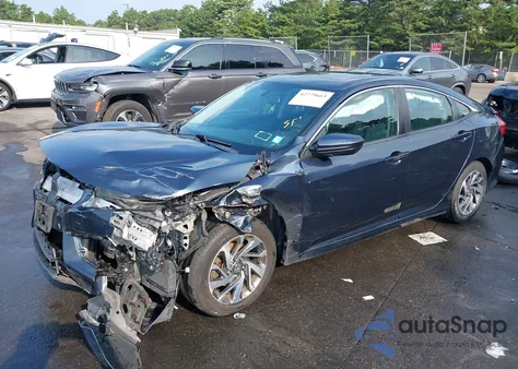 2017 Honda Civic Ex из США, поврежденный, VIN 19XFC2F72HE201838